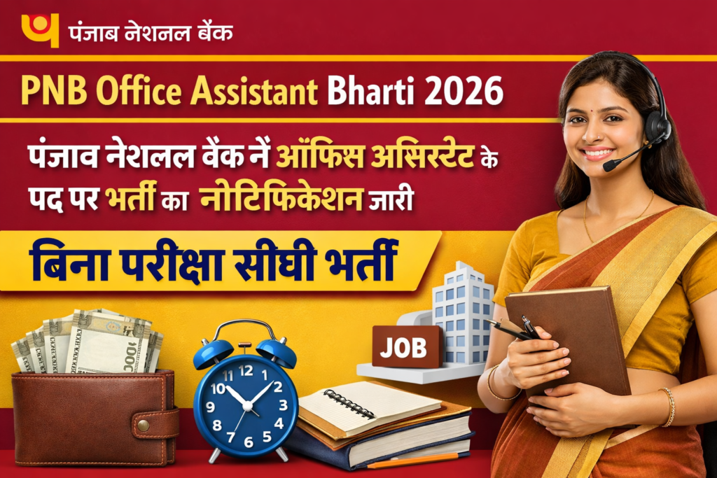 PNB Office Assistant Bharti 2026